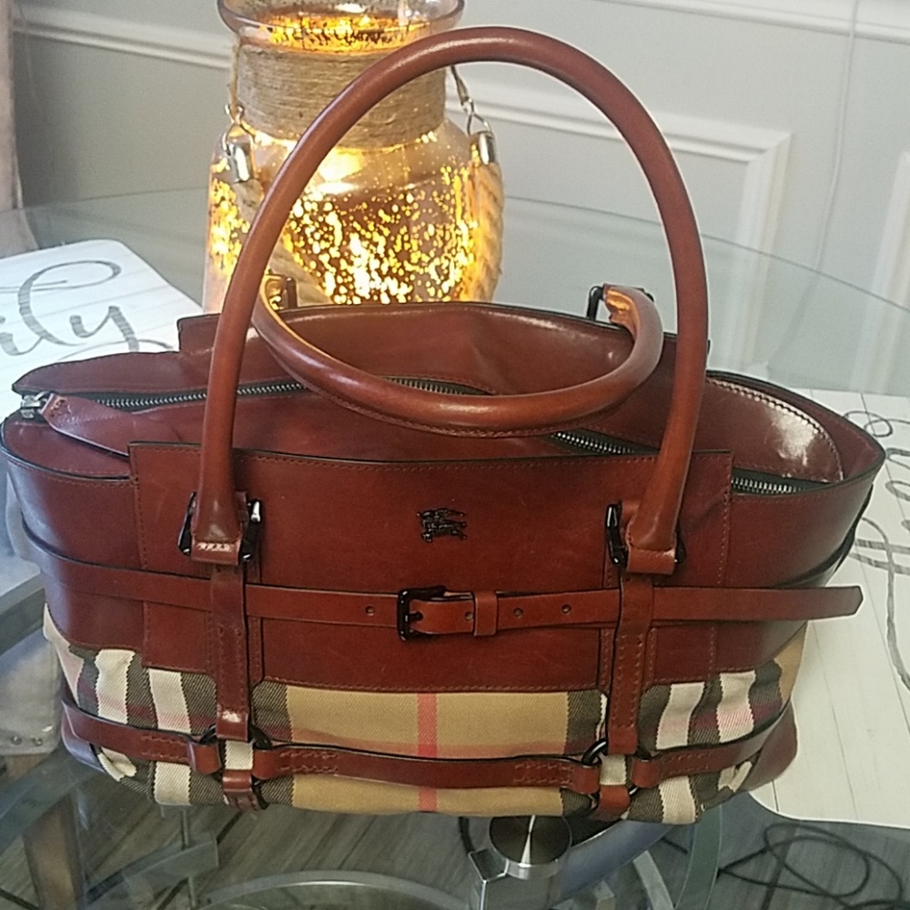 Burberry Leather Bag